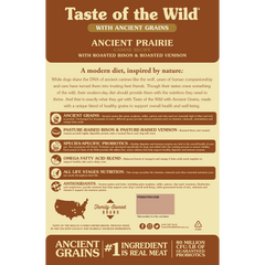 Taste of the Wild Ancient Prairie Canine